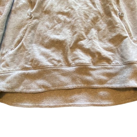 Lululemon Run: Rest  Day Pullover *Heathered Fossil* Size 6 - Picture 10 of 14